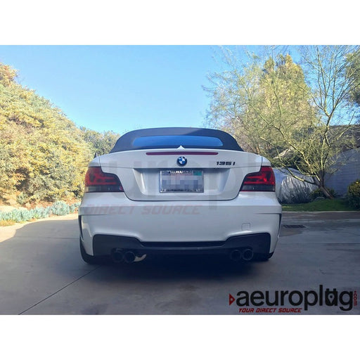 e82 1m style oem replacement rear bumper