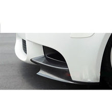 bmw e9x m3 performance carbon fiber front bumper splitters