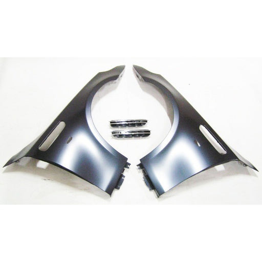 bmw e60 m5 style fenders w side vent grille