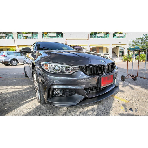 BMW F32 PERFORMANCE STYLE FRONT LIP FOR M SPORT / MTECH BUMPER, , AEUROPLUG